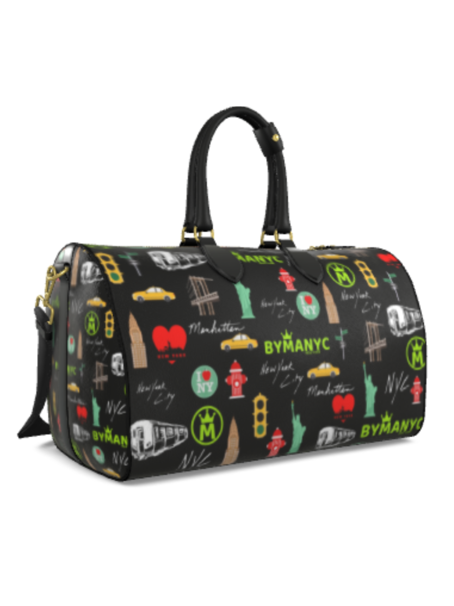 Jetsetter Vegan Travel Bag BYMANYC New York Eco-Friendly Elegance-1