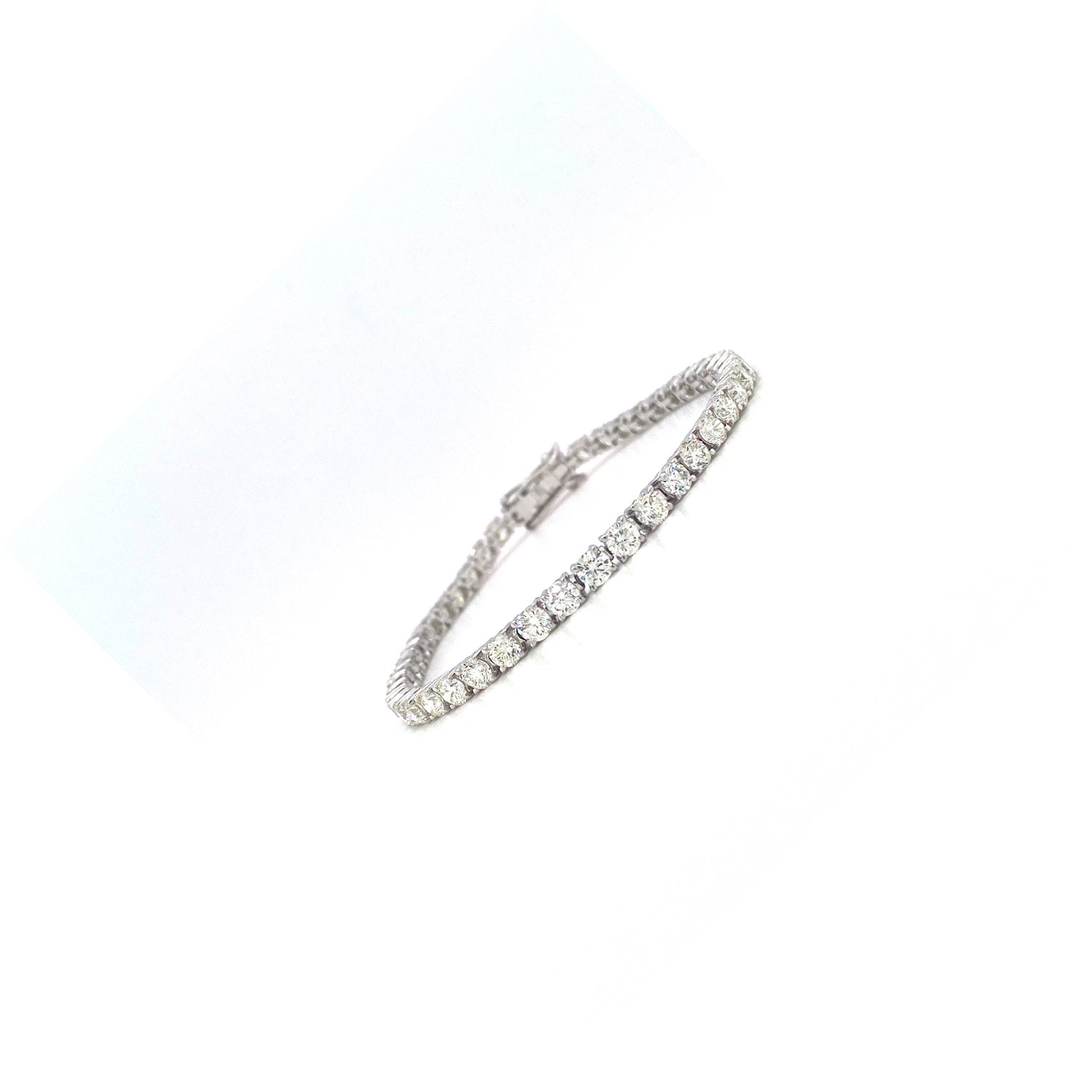 Diamond Bracelet in 14K White Gold - KGD 41419-1